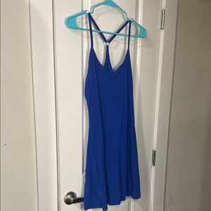 Outdoor voices cobalt blue exercise dress